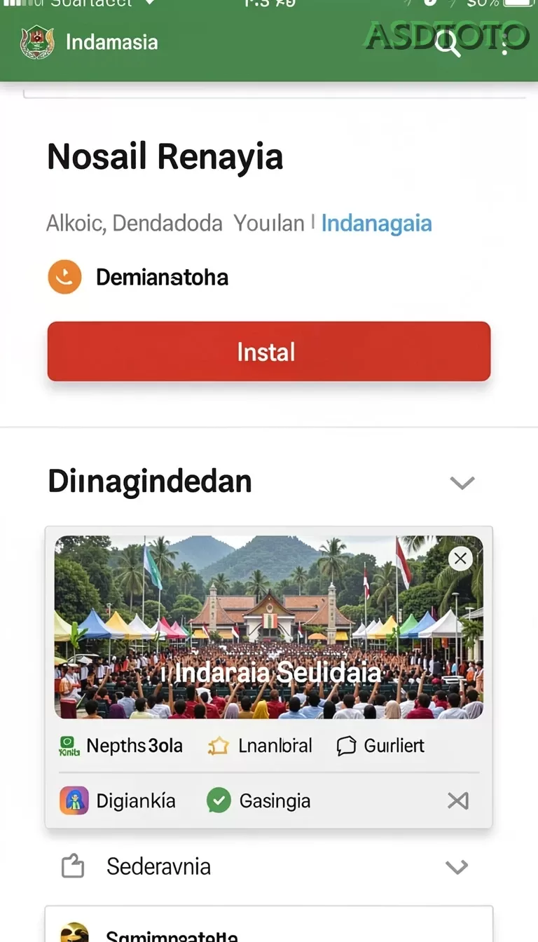 Galeri pratinjau visual asdtoto build APK resmi terbaru